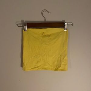 brandy melville honey tube top
